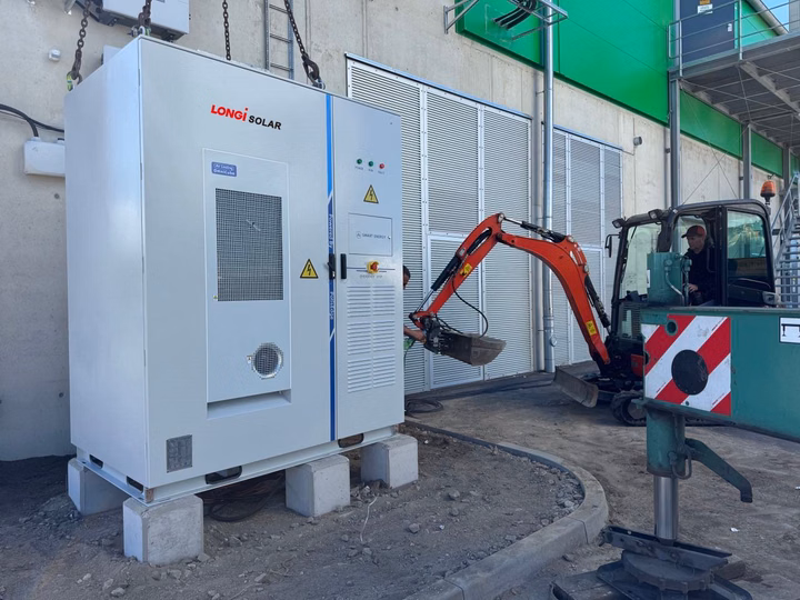 LONGi OmniCube A215 battery storage system installed in Germany.