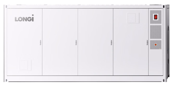 LONGiBank 2.0 liquid-cooled 6.25 MWh utility-scale battery energy storage container.