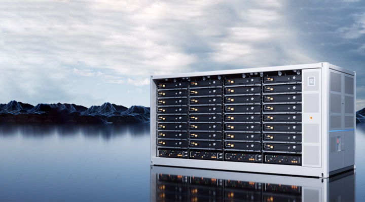LONGi PotisBank-L5.0 utility-scale energy storage system container for renewable integration.